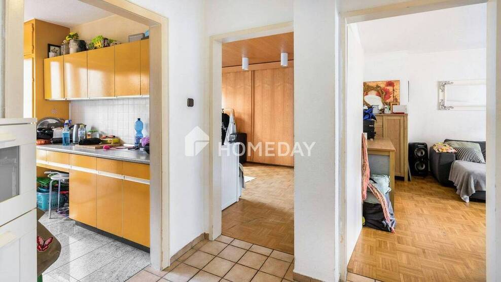 Helle 3-Zimmer-Wohnung mit Balkon, Garage und Tageslichtbad 3 zimmer