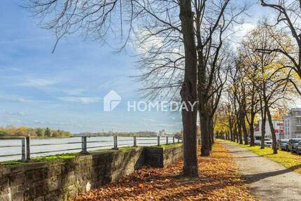 Helle, frisch sanierte Dachgeschosswohnung mit Süd-Westbalkon - Rheinblick garantiert 2 zimmer