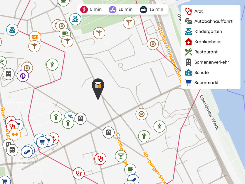 Seltenheitswert, Etagenwohnung mit Tiefgaragenstellplatz in Köln Bayenthal!