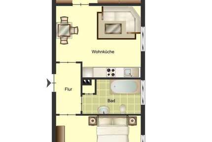 Wohnung zum Mieten in Leverkusen 389 € 38.63 m²