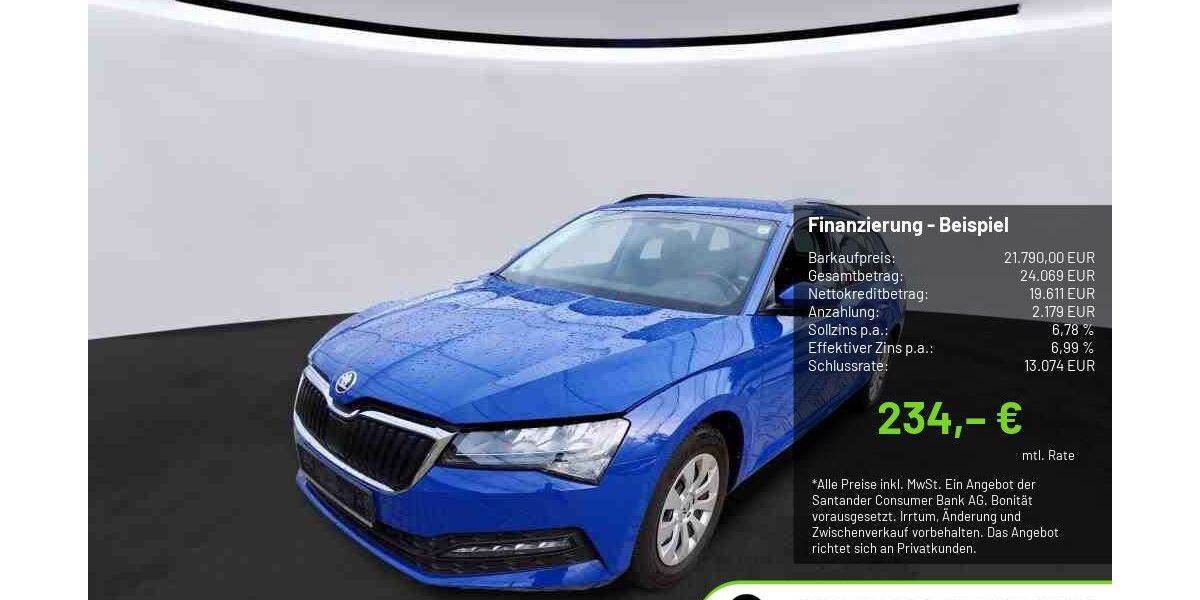 Skoda Superb 54.240 km 21.590 &euro; Pulheim-Brauweiler 50259