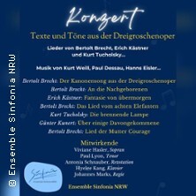 Soldaten wohnen auf den Kanonen - Texte und Töne aus der drei Groschenoper Köln