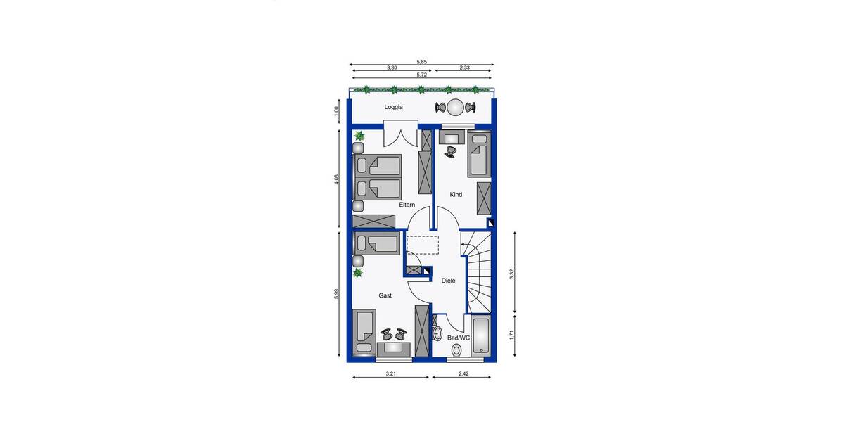 Doppelhaushälfte Troisdorf Spich - 4 Zimmer, 100 m&sup2;, 359.900&euro; | Angebot:26026625