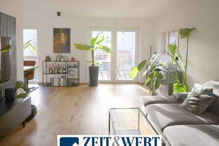 Neubau! Charmante 3-Zimmer-Mietwohnung mit hochwertiger Ausstattung, Sonnenbalkon und Pkw-Stellplatz! (CA 4928) 3 zimmer