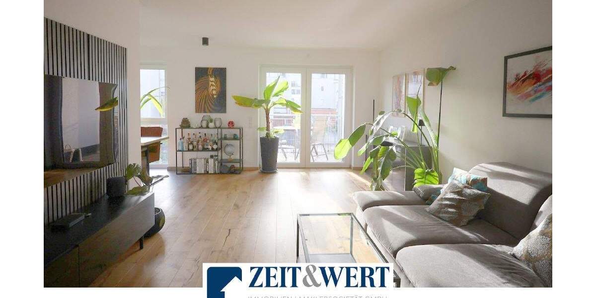 Neubau! Charmante 3-Zimmer-Mietwohnung mit hochwertiger Ausstattung, Sonnenbalkon und Pkw-Stellplatz! (CA 4928) 3 zimmer