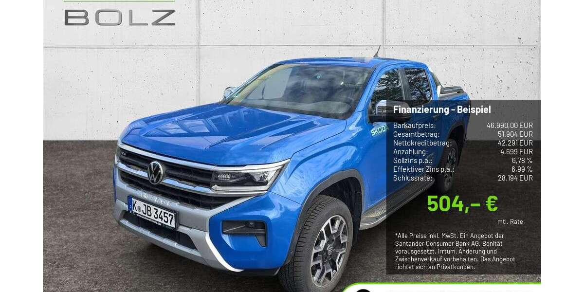 VW Amarok 50.950 km 46.990 &euro; Pulheim 50259