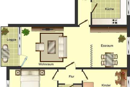 Wohnung zum Mieten in Solingen 799 € 92.52 m² 3 zimmer