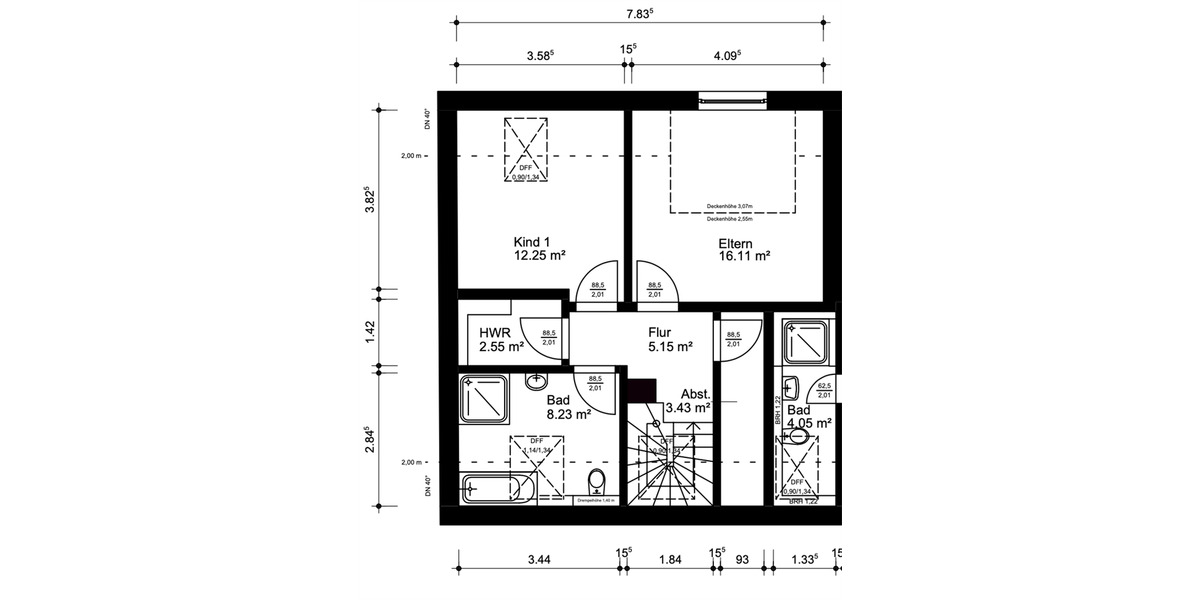 Maisonettenwohnung Bonn Beuel-Mitte - 3.5 Zimmer, 100 m&sup2;, 1.690&euro; | Angebot:25907670