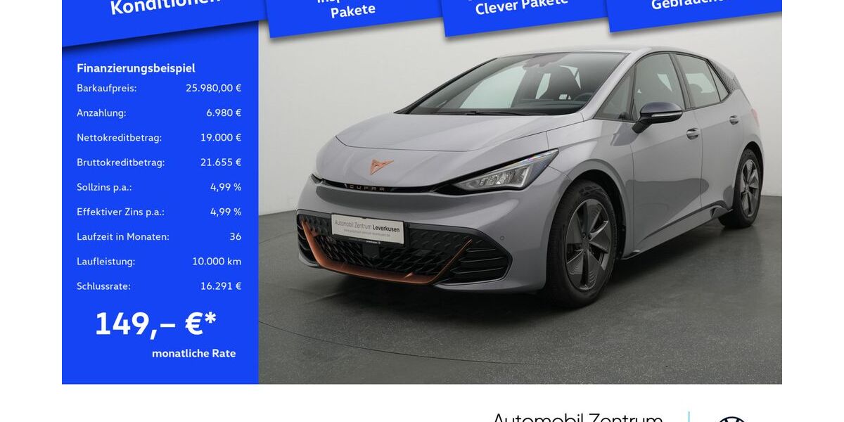Cupra Born 27.084 km 25.480 &euro; Leverkusen 51379
