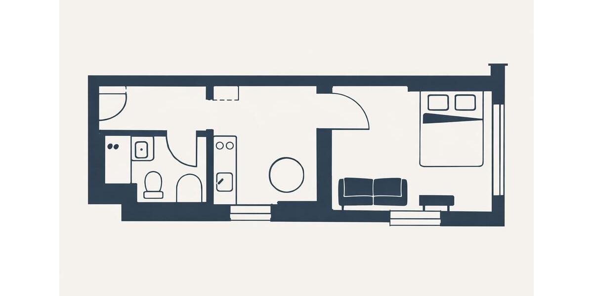 Löffelfertige 1,5 Zi Wohnung – Erstbezug nach Sanierung 1.5 zimmer