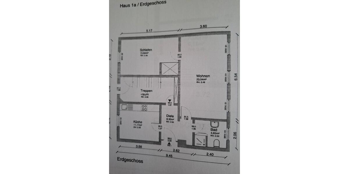 Erdgeschoßwohnung Solingen - 2 Zimmer, 65 m&sup2;, 460&euro; | Angebot:25292848
