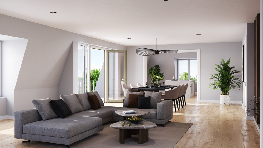 Etagenwohnung Köln Lindenthal - 4.5 Zimmer, 206 m&sup2;, 2.255.000&euro; | Angebot:27068371