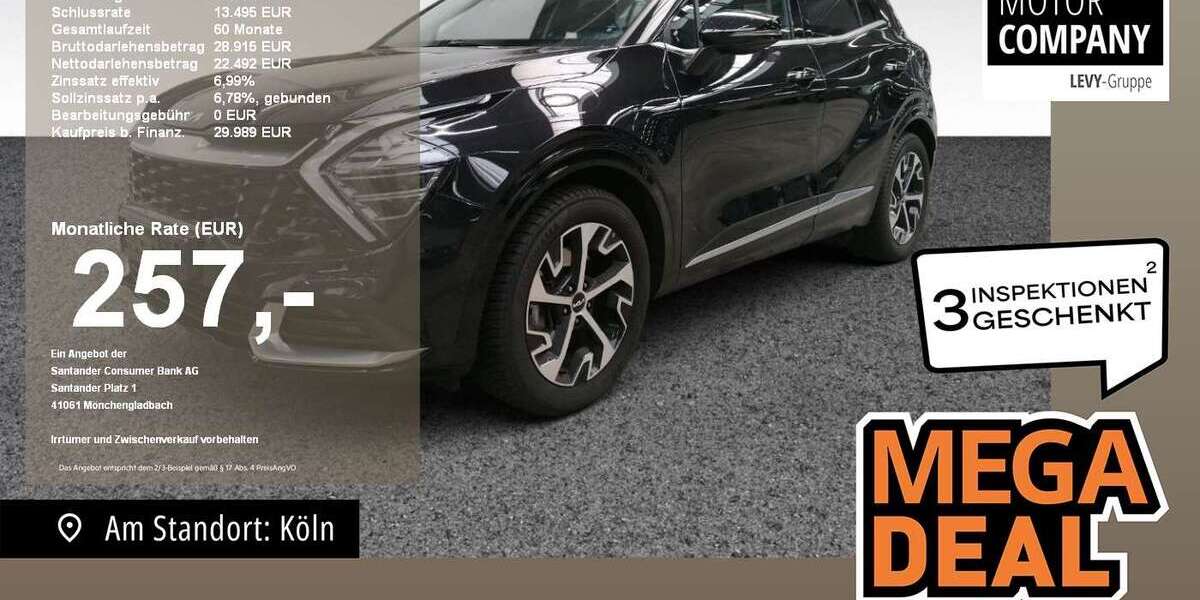 Kia Sportage 28.999 km 29.800 € Köln 50968