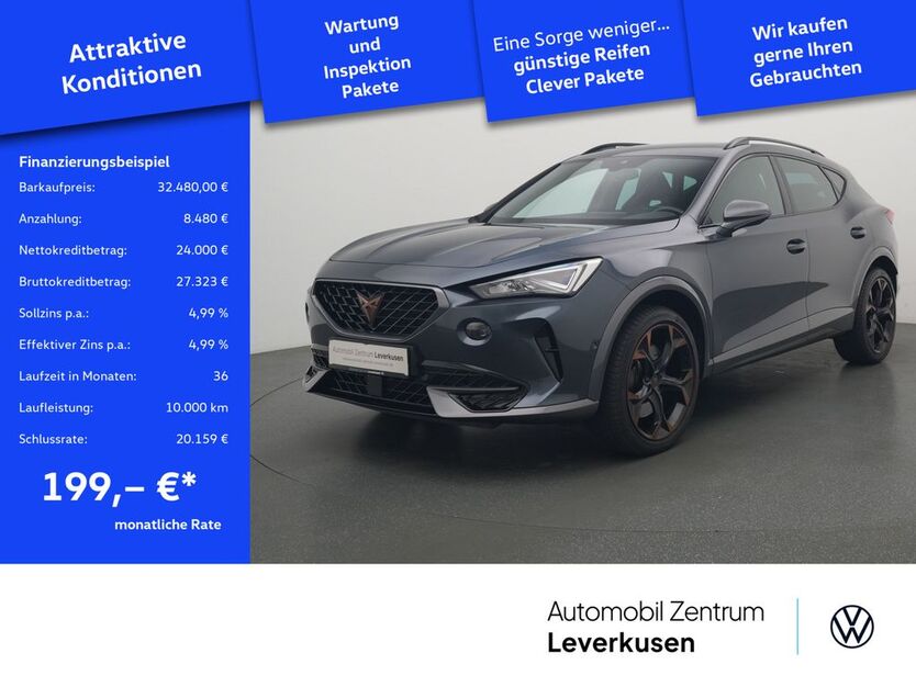 Cupra Formentor 47.510 km 31.980 € Leverkusen 51379