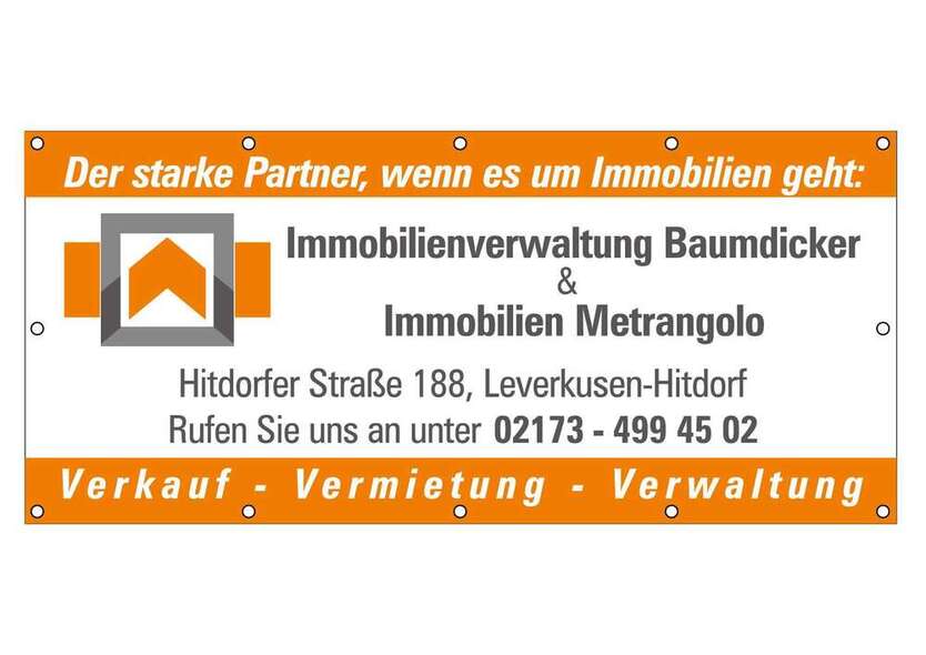 Wohnung zum Mieten in Leverkusen 600 € 62 m²