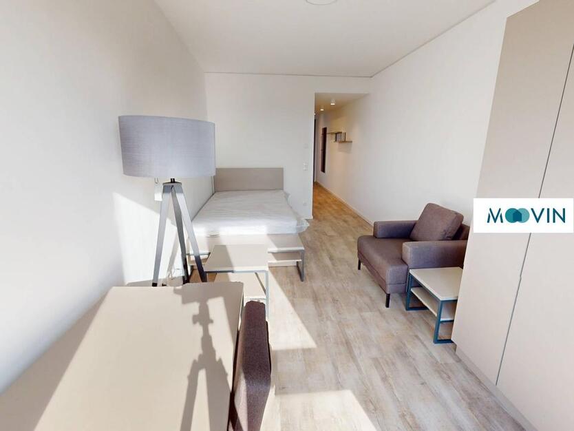 URBAN BASE: Vollmöbliertes Standard-Apartment mit EBK, ALL-IN-MIETE, UVM. am Rheinufer 1 zimmer