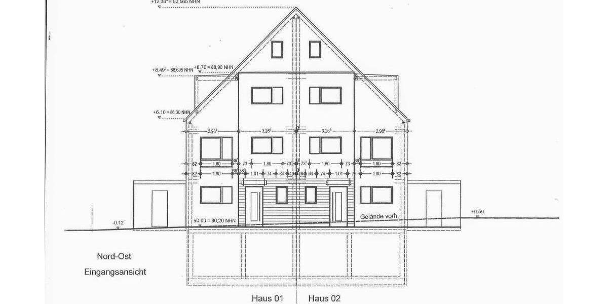 Doppelhausgrundstück in ruhiger Wohnlage von LützenkirchenQuettigen * nähe Bürgerbusch * Baugenehmigung liegt vor * zimmer