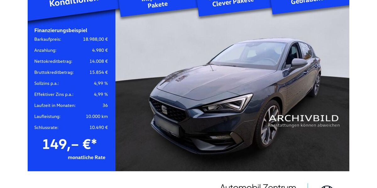 Seat Leon 82.840 km 18.688 € Leverkusen 51379