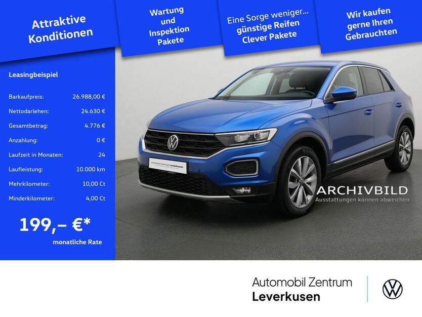 VW T-Roc 8.119 km 26.988 € Leverkusen 51379