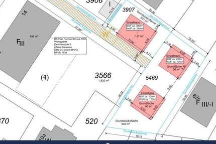 Grundstück zu verkaufen in Hamburg Farmsen-Berne 1.150.000 € 1147 m²