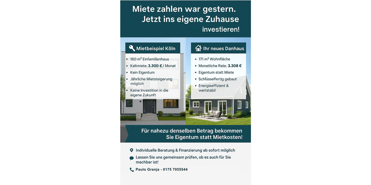 Mehrfamilienhaus, Wohnhaus Köln Lind - 8 Zimmer, 205 m&sup2;, 964.000&euro; | Angebot:24516737