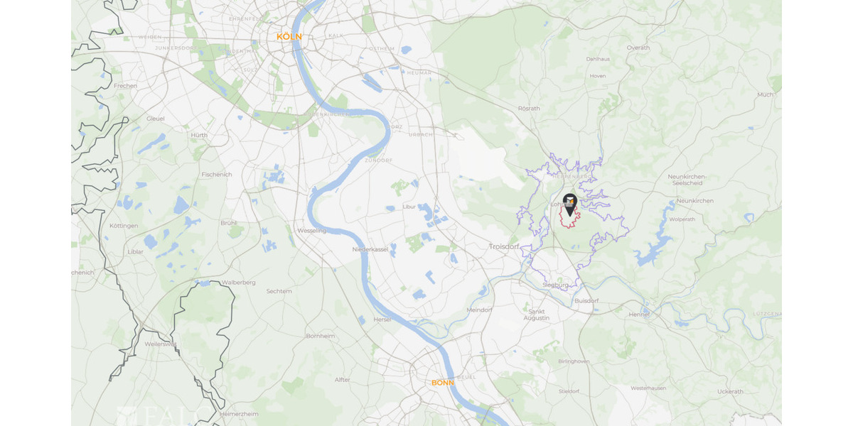 Etagenwohnung Lohmar Agger - 3 Zimmer, 51 m&sup2;, 550&euro; | Angebot:25984684