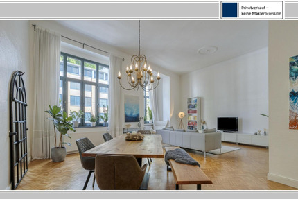 Provisionsfrei: Stilvolle Altbau-LoftWohnung mit Stuck in Ddorf