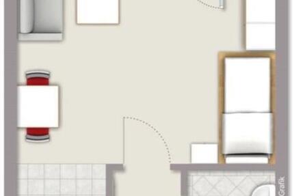 Apartment mit EBK, Balkon, TG-Stellplatz und Weitblick über Köln 1 zimmer