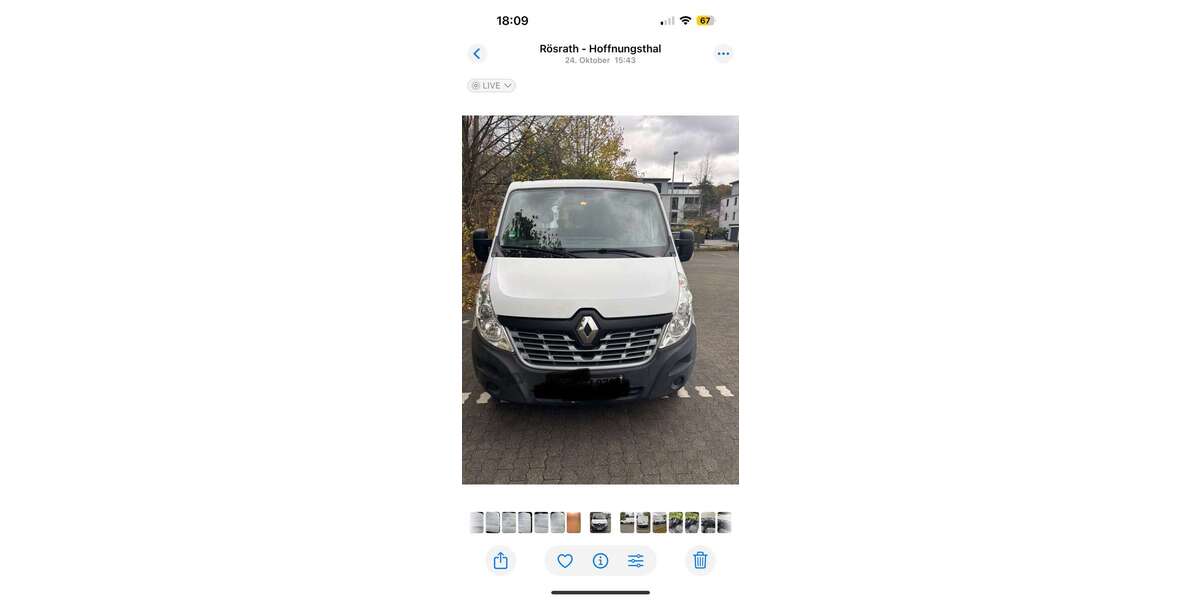 Renault Master 69.000 km 15.800 &euro; Rösrath 51503