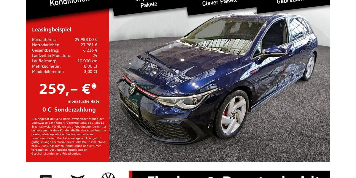 VW Golf 14.372 km 29.988 &euro; Lohmar 53797