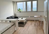 Möbliertes 1-Zimmer Apartment Wohnung mit Ausblick