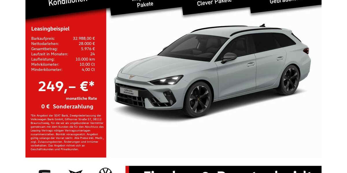 Cupra Leon 16.693 km 32.988 &euro; Lohmar 53797