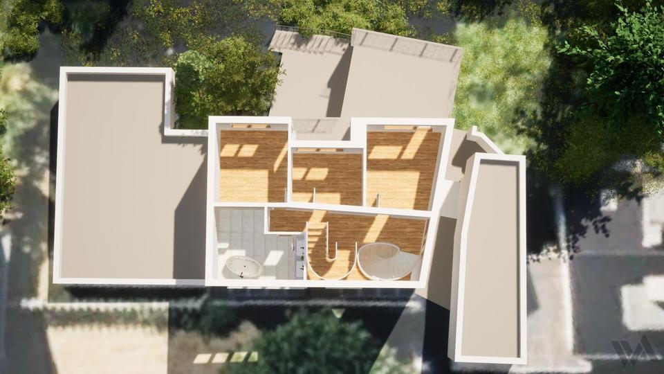 Luxuriös saniertes Einfamilienhaus mit Atelier & großem Garten 8 zimmer