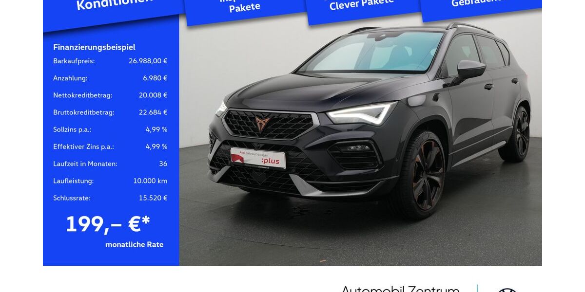Cupra Ateca 96.200 km 26.988 € Leverkusen 51379