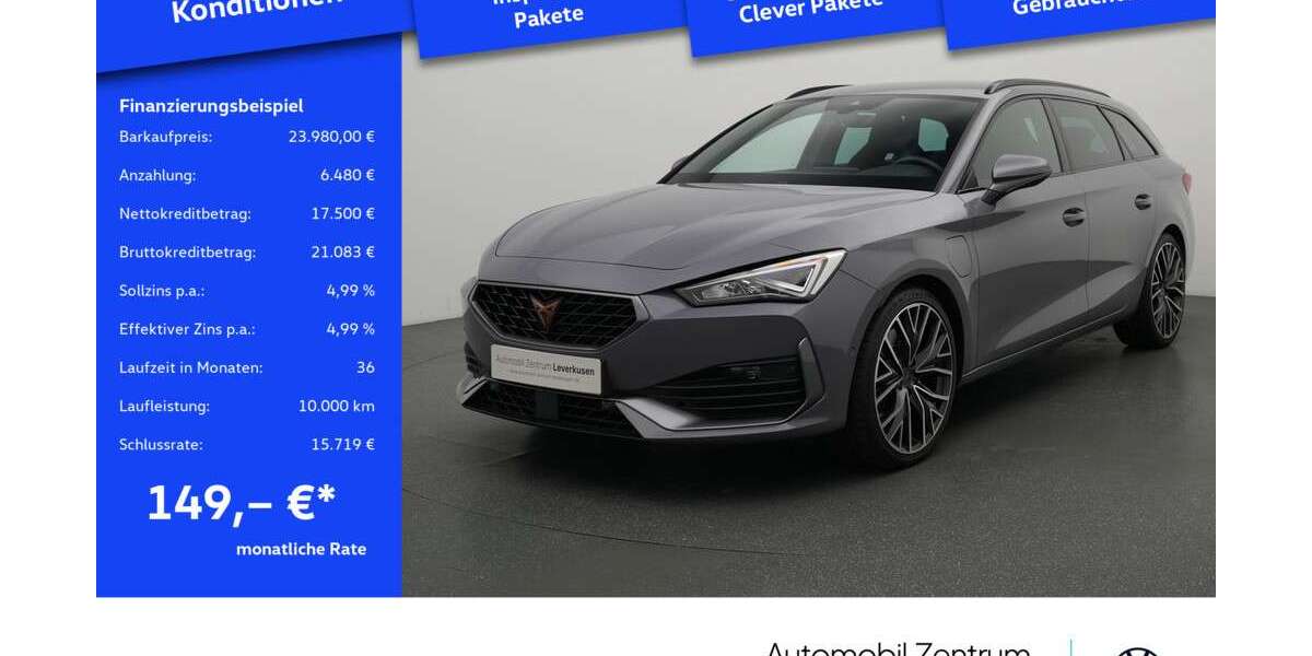 Cupra Leon 86.037 km 23.980 &euro; Leverkusen 51379
