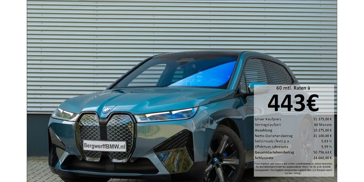 BMW iX 29.882 km 51.375 € Köln 51149