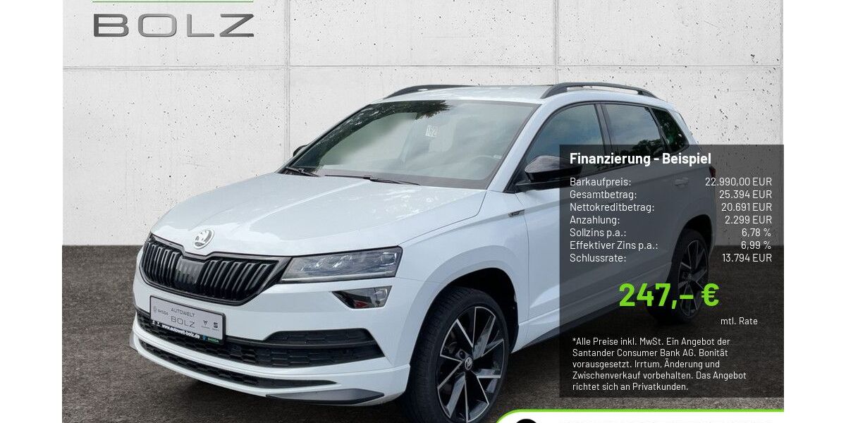 Skoda Karoq 57.181 km 22.990 &euro; Pulheim-Brauweiler 50259