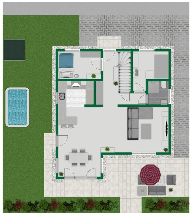 Neuwertiges Einfamilienhaus in Much - Marienfeld *provisionsfrei* 5 zimmer