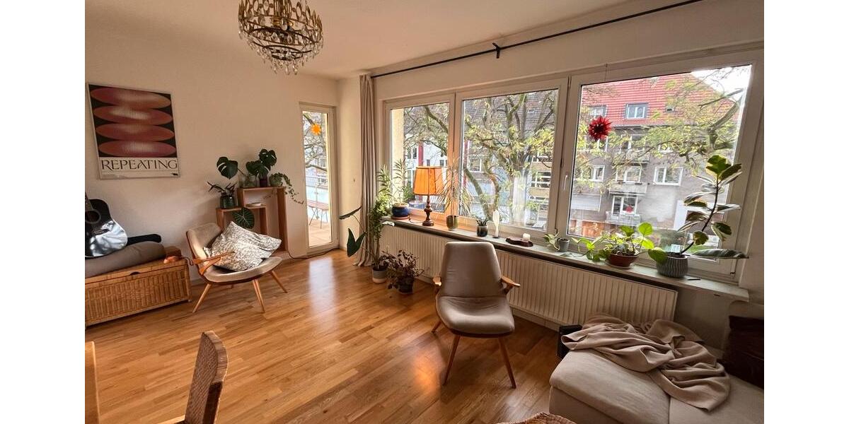 Helle Wohnung zur Zwischenmiete in Nippes 02.02. bis 29.04. 3 zimmer