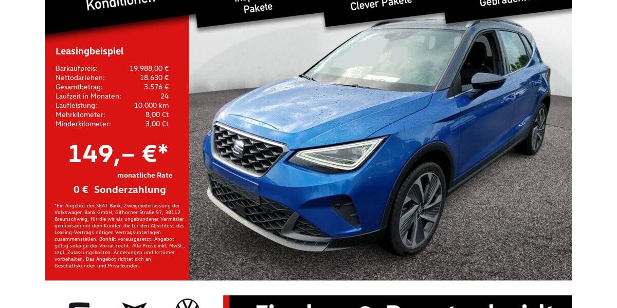 Seat Arona 25.973 km 19.988 &euro; Lohmar 53797