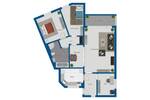 Etagenwohnung Köln Lövenich - 4 Zimmer, 90 m&sup2;, 349.000&euro; | Angebot:26817350