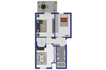 Etagenwohnung Köln Höhenberg - 5 Zimmer, 92 m&sup2;, 315.000&euro; | Angebot:26835258