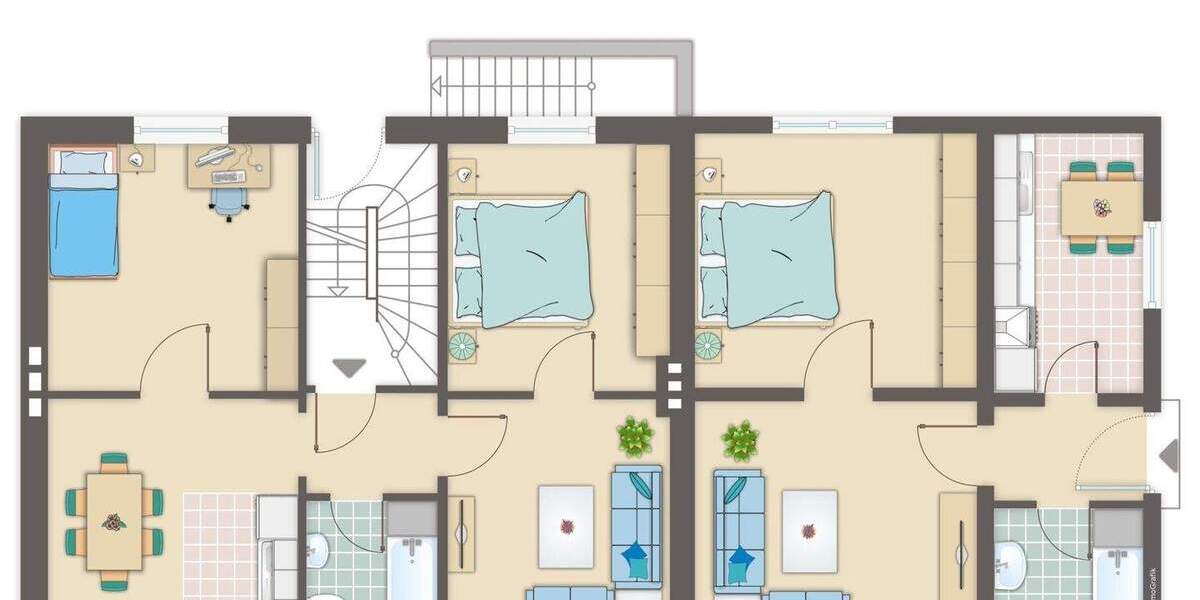 Dreifamilienhaus plus Baureserve in zentraler Lage 9 zimmer