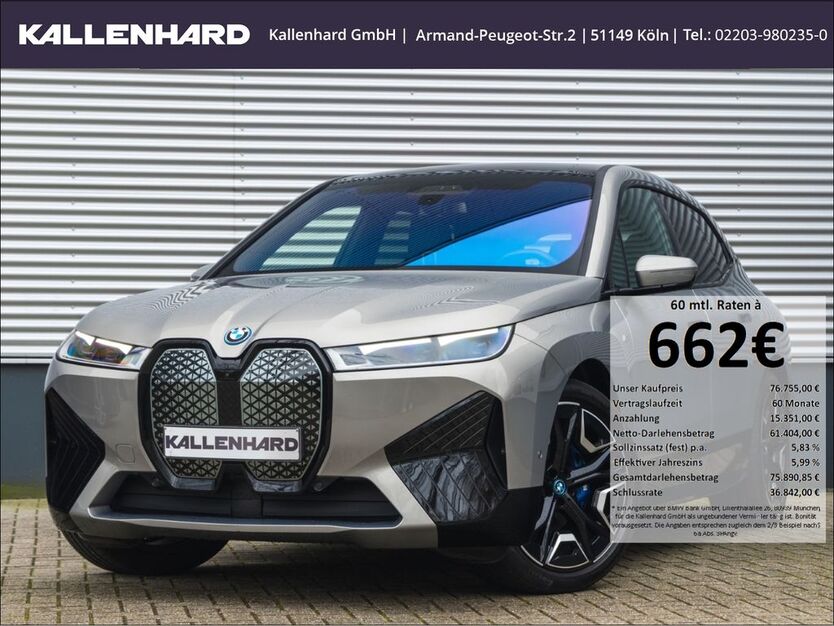 BMW iX 28.374 km 76.755 € Köln 51149