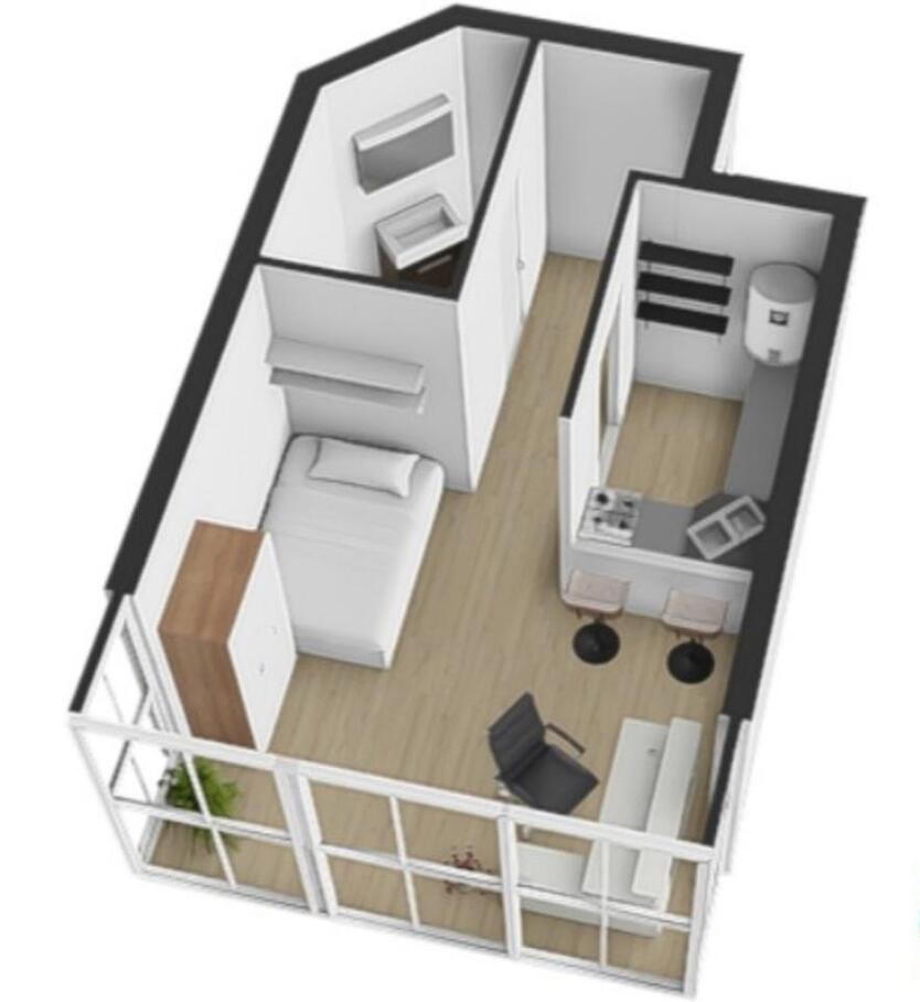 Geschmackvolle 1-Raum-Wohnung in Köln Klettenberg zimmer