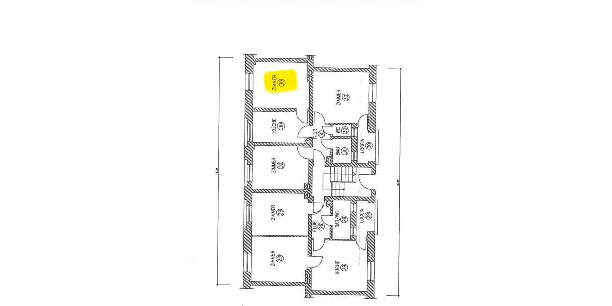Erdgeschoßwohnung Köln Nippes - 3 Zimmer, 60 m&sup2;, 259.000&euro; | Angebot:26897160