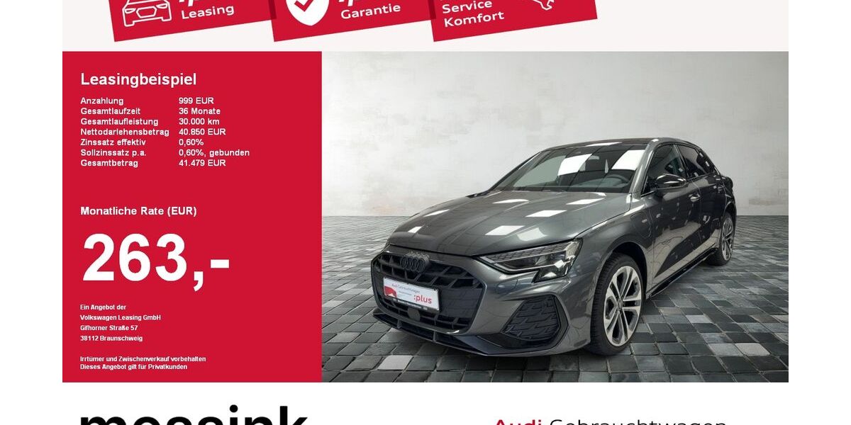 Audi A3 8.027 km 40.450 &euro; Wermelskirchen 42929