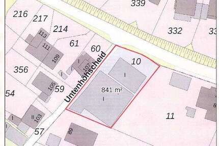 Grundstück zu verkaufen in Solingen 299.000 € 841 m² zimmer