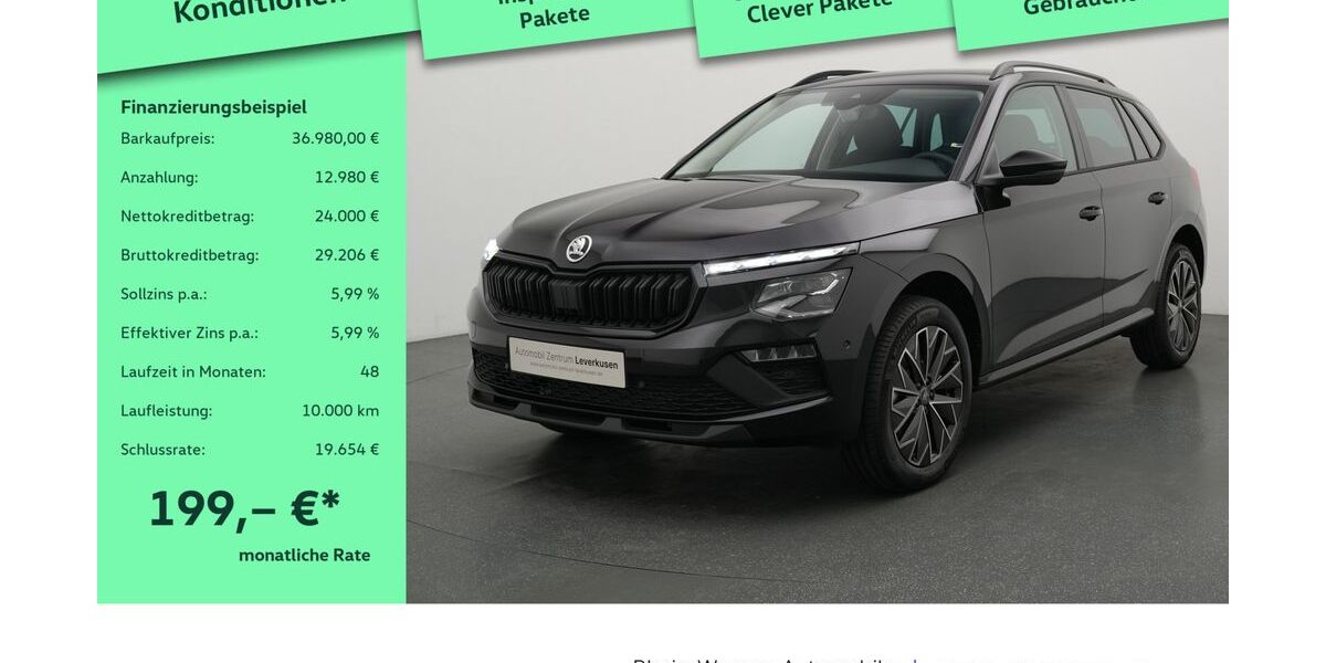 Skoda Kamiq 1.009 km 36.480 &euro; Leverkusen 51379