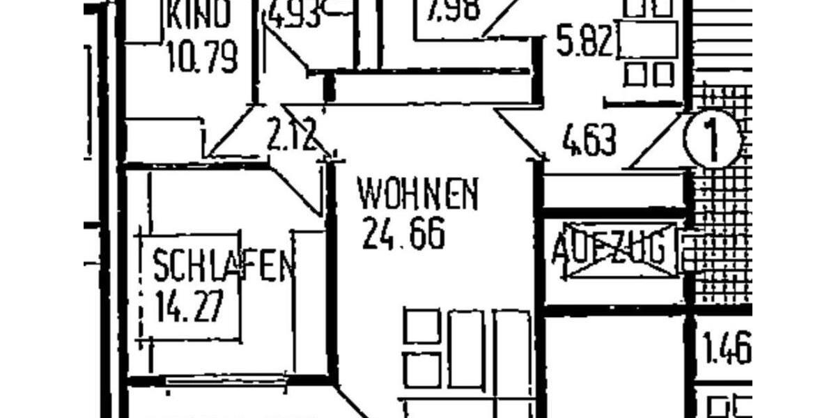 Etagenwohnung Troisdorf - 3.5 Zimmer, 78 m&sup2;, 229.000&euro; | Angebot:26400083